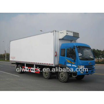 Good Performance FAW 3 axles refrigerator, refrigerated trucks for sale